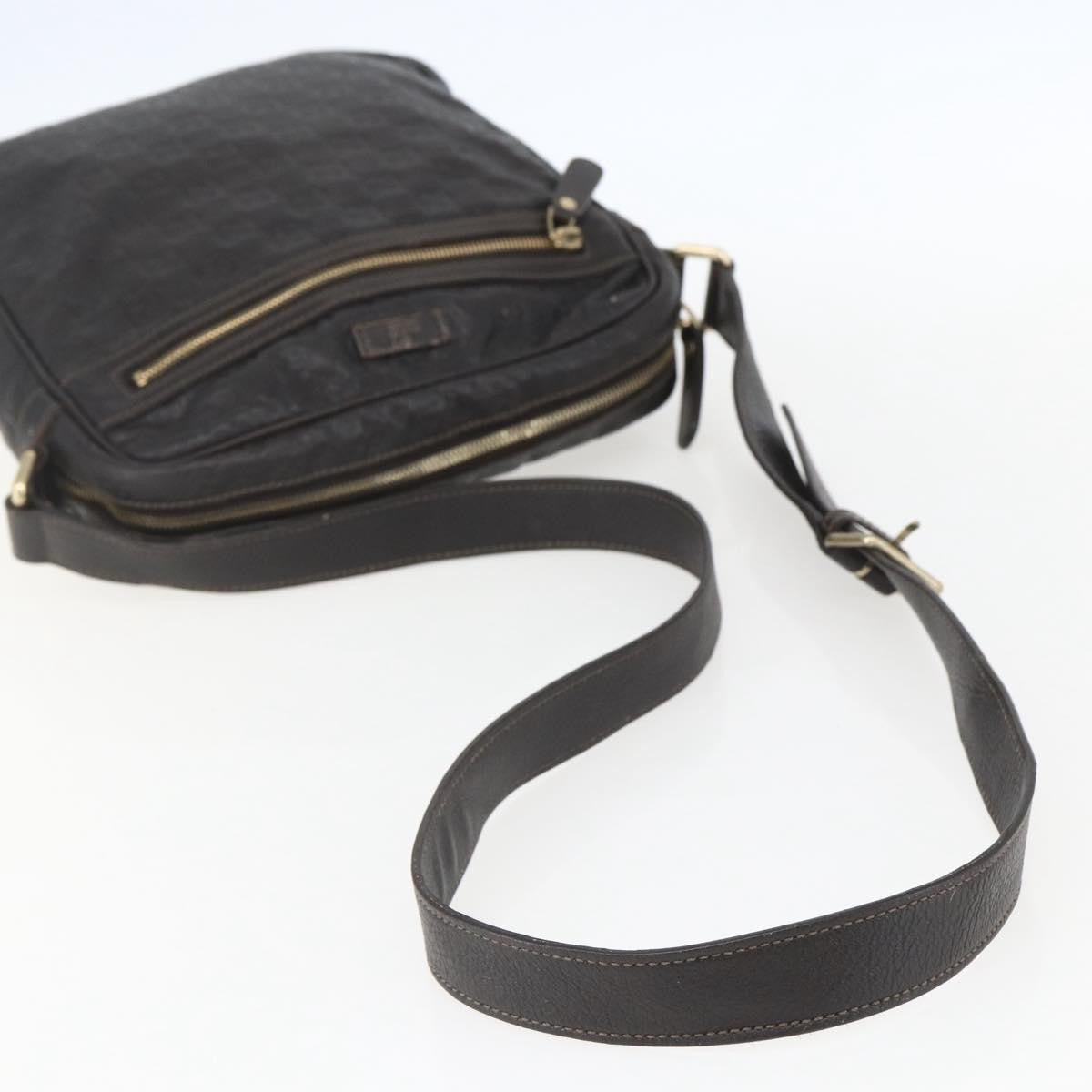 Gucci Front Zip Messenger Guccissima Leather