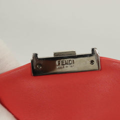 Fendi Be Baguette Flap Bag Leather