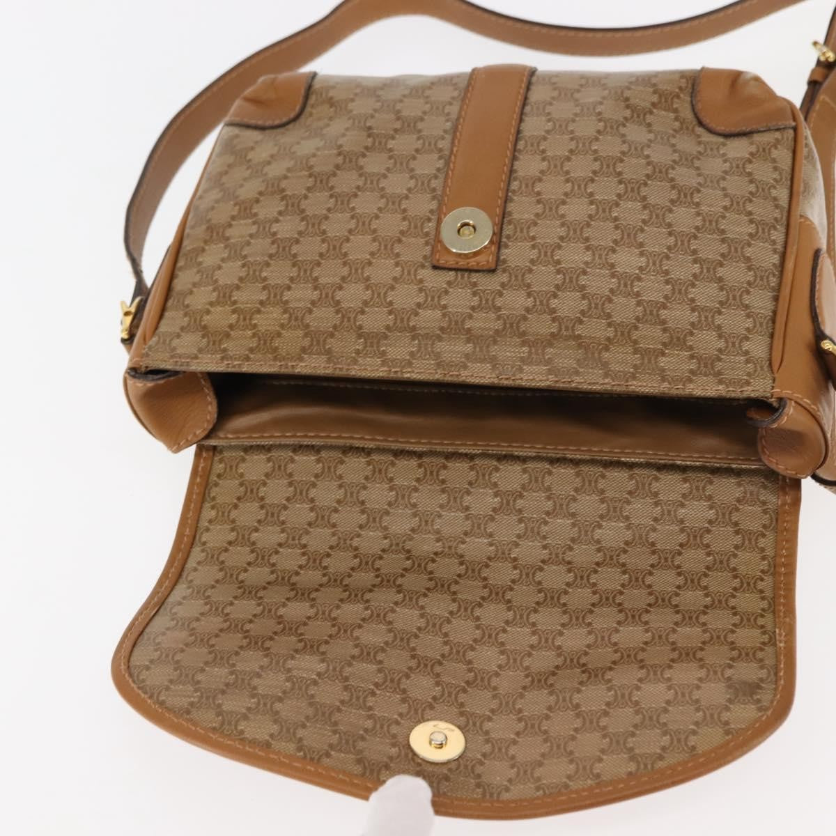 Celine Macadam Shoulder Bag PVC Leather