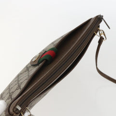Gucci Vintage Web Crossbody Bag GG Coated Canvas