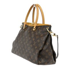 Louis Vuitton Pallas Tote Monogram Canvas with Leather
