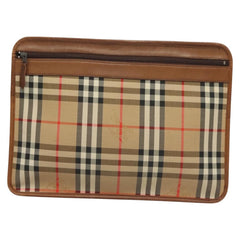 Burberry Nova check Pochette Canvas