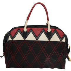 Prada Convertible Boston Bag Vitello Shine