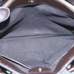 Burberry Newfield Tote Haymarket Coated Canvas