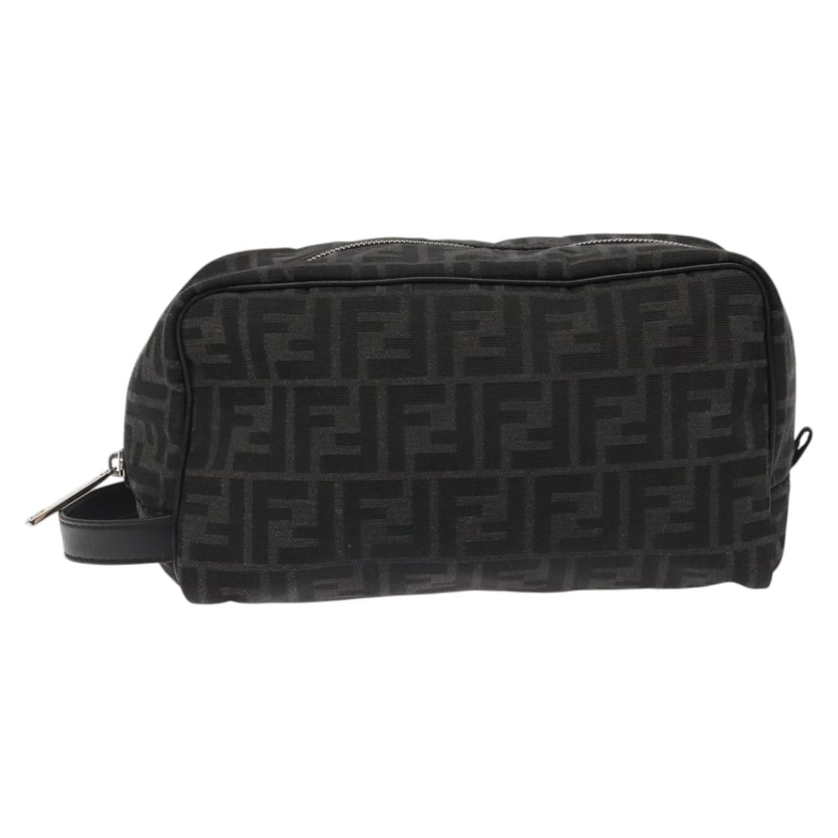 Fendi Toiletry Pouch Zucca Canvas