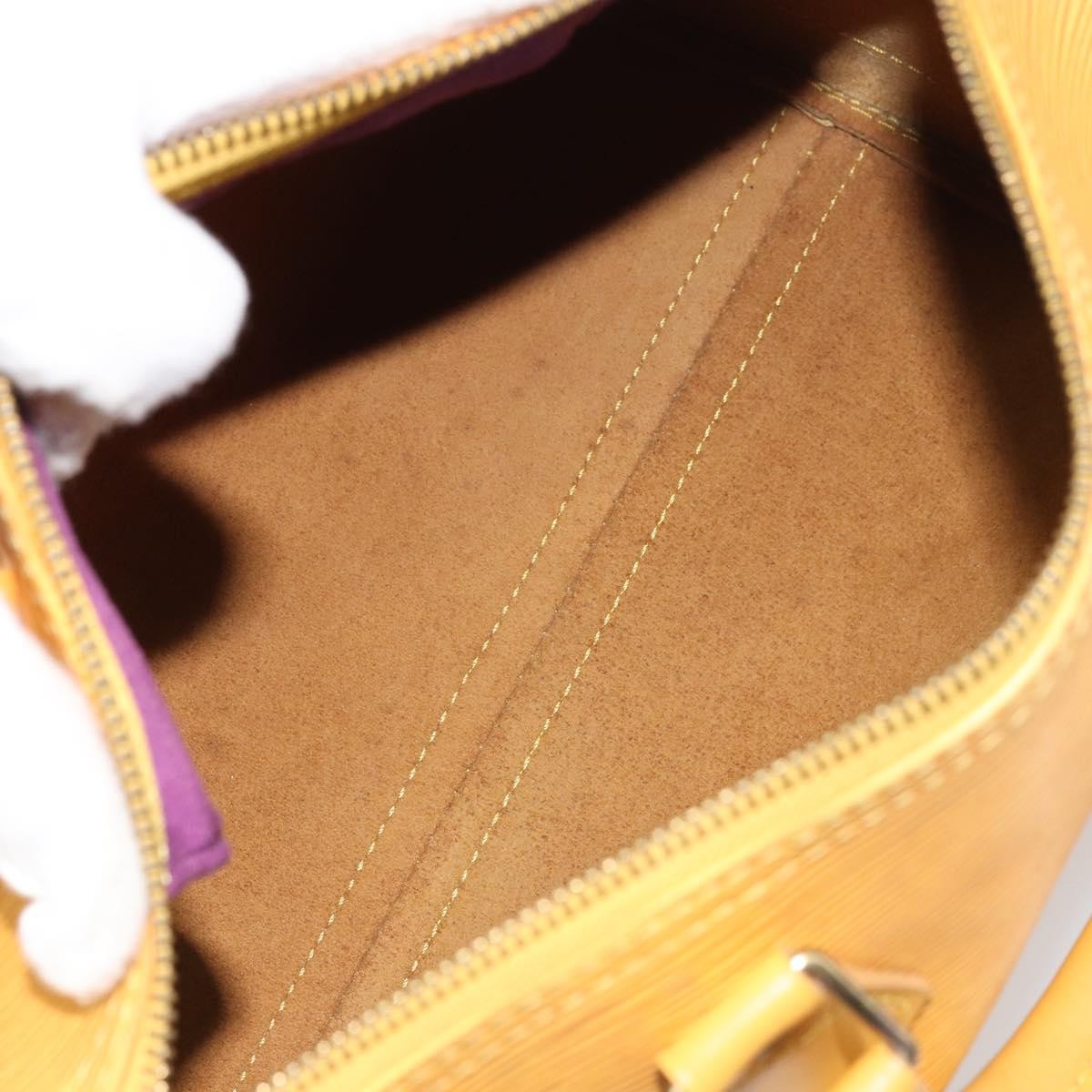 Louis Vuitton Speedy Handbag Epi Leather