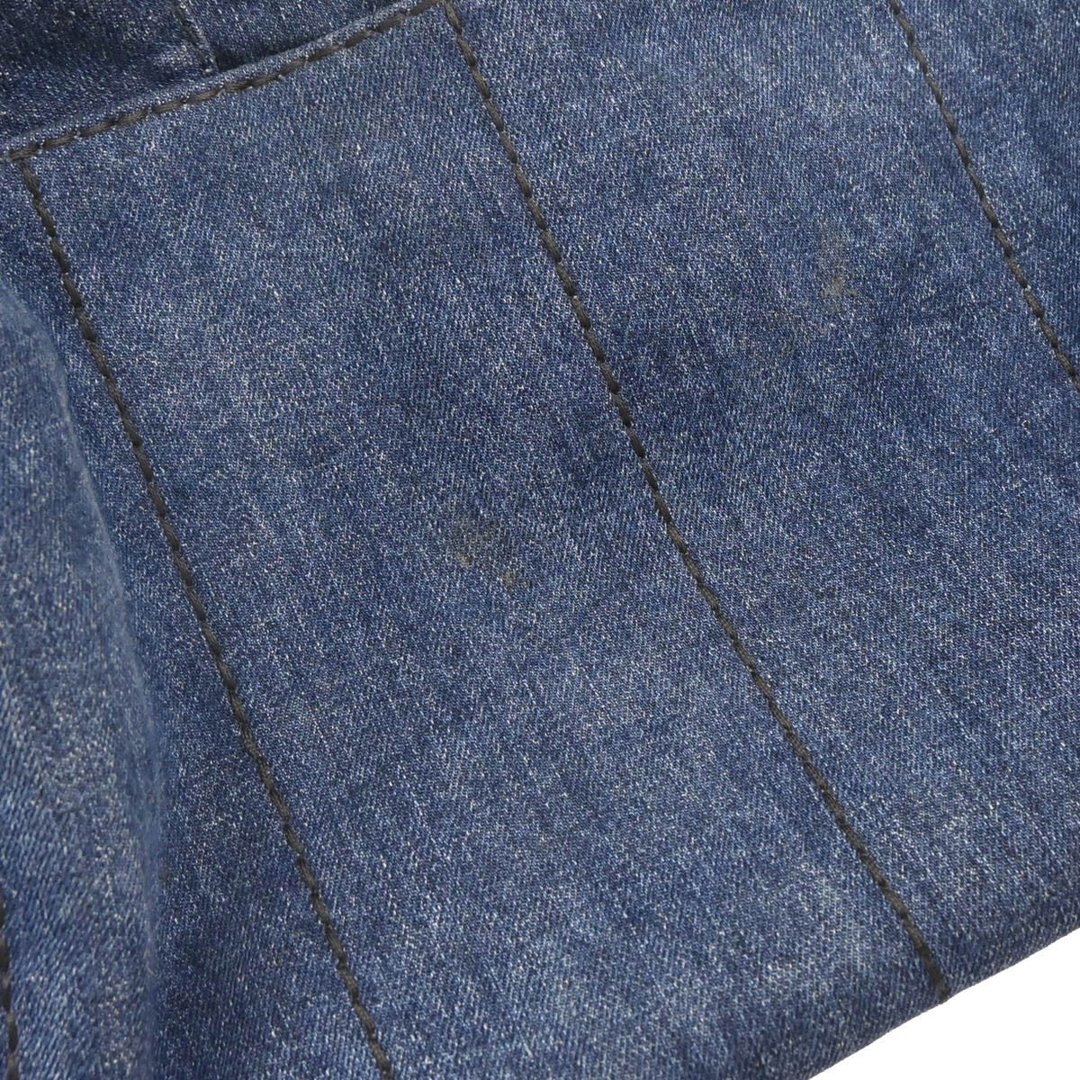 Prada Canapa Convertible Tote Denim