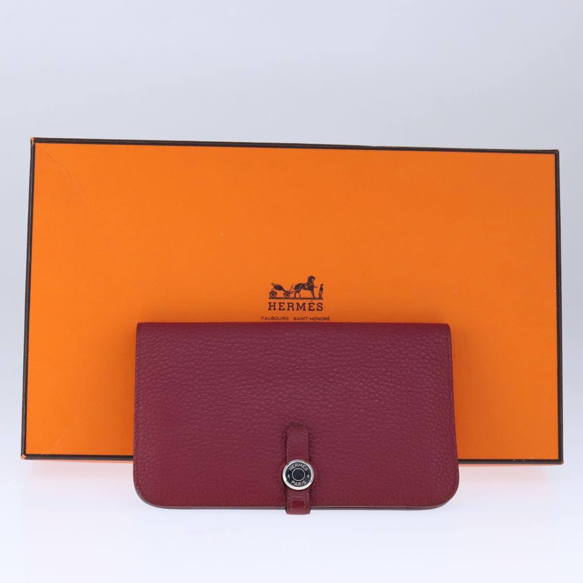 Hermes Dogon Duo Combined Wallet Leather