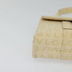 Bvlgari B.Zero1 Logomania Bag Canvas with Leather