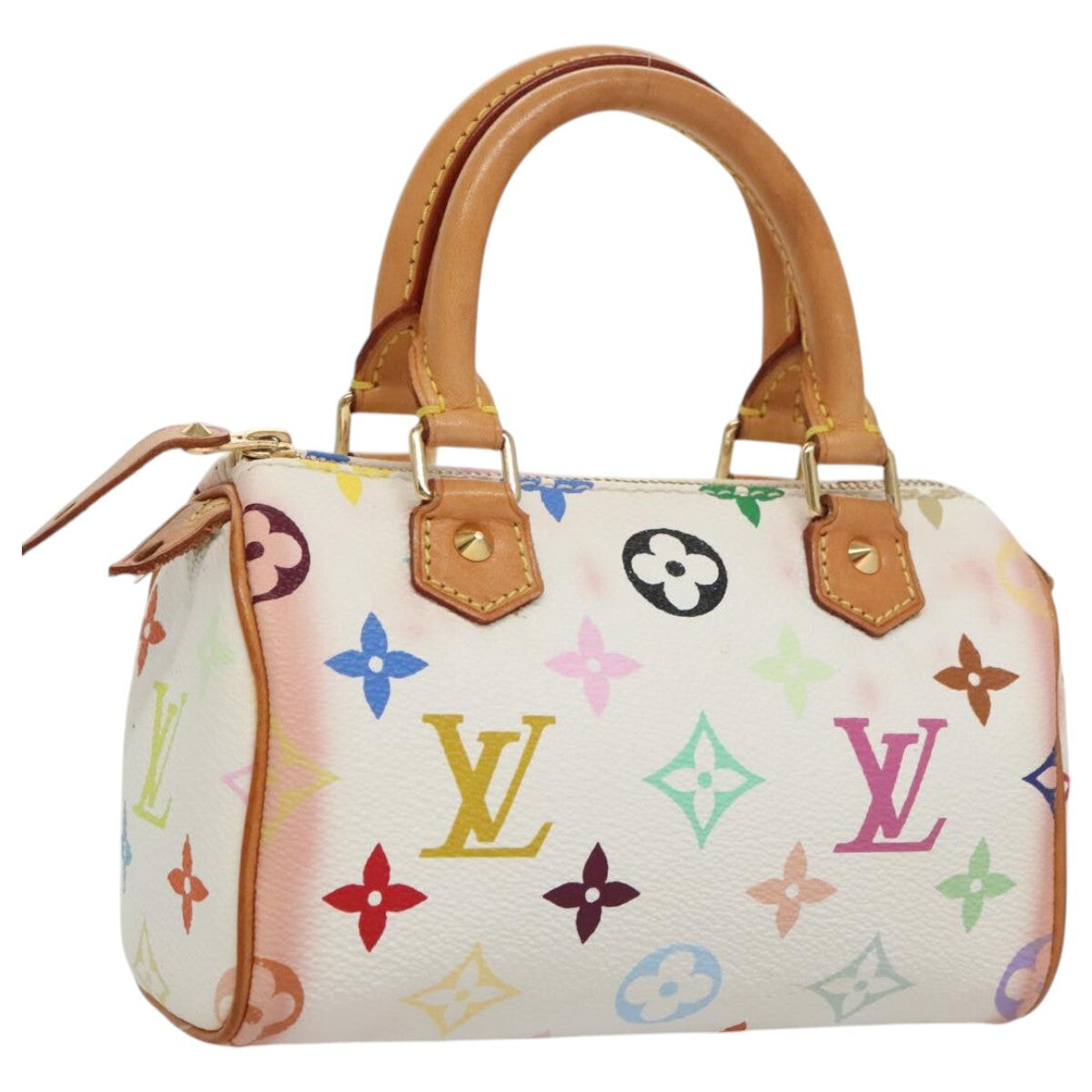 Louis Vuitton Speedy Mini HL Handbag Monogram Multicolor