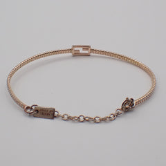 Fendi Baguette Bracelet Gold Plated