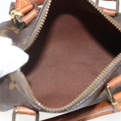 Louis Vuitton Speedy Mini HL Handbag Monogram Canvas