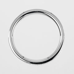 Tiffany & Co. Flat Ring Platinum / 3P Diamond