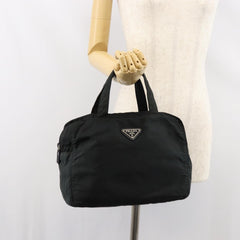 Prada Vintage Zip Handbag Tessuto