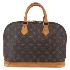 Louis Vuitton Vintage Alma Handbag Monogram Canvas