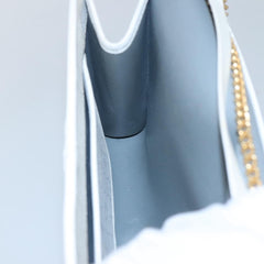 Christian Dior Vintage Honeycomb chain Canvas