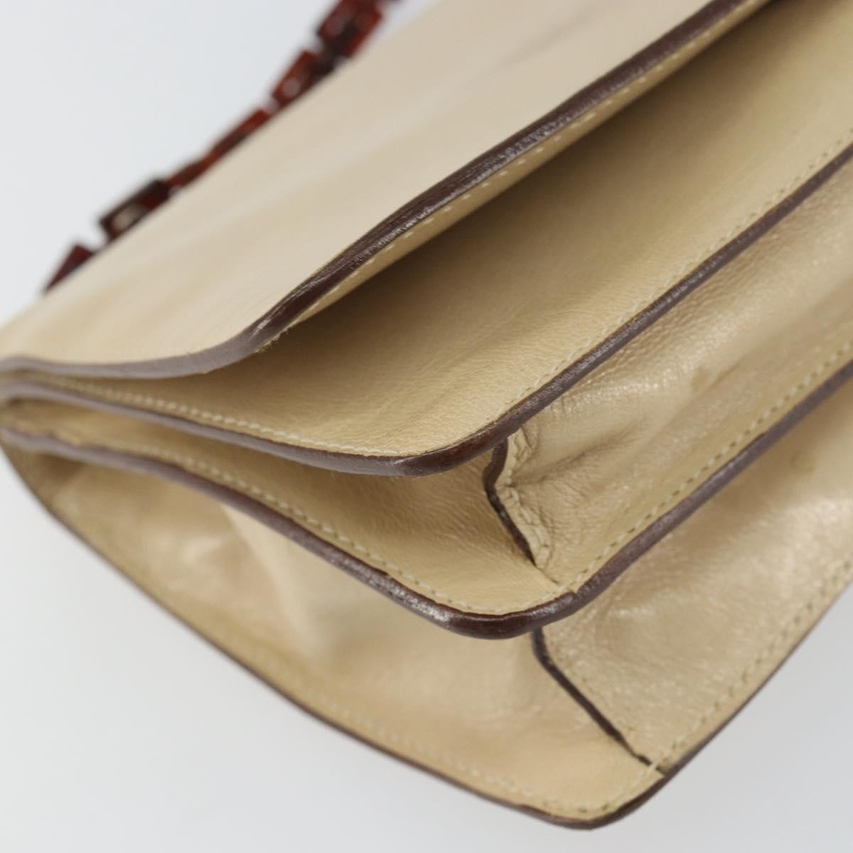 Prada Flap Shoulder Bag Leather