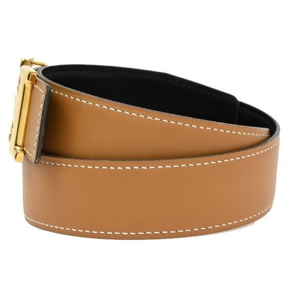 Hermes Constance Reversible Belt Leather