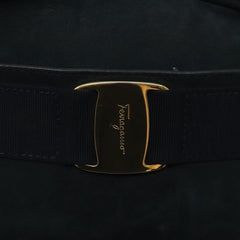 Salvatore Ferragamo Vala Shoulder Bag Suede