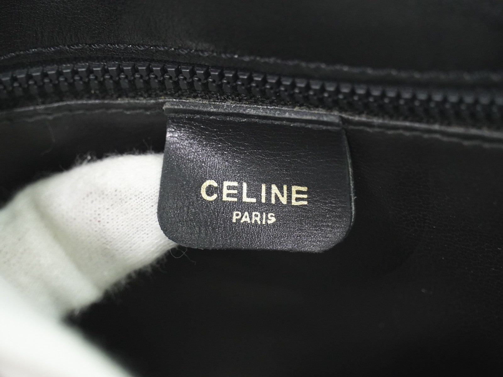 Celine Vintage Shoulder Bag Leather