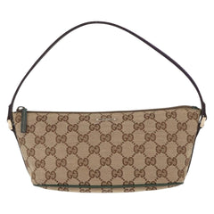 Gucci Vintage Boat Pochette GG Canvas