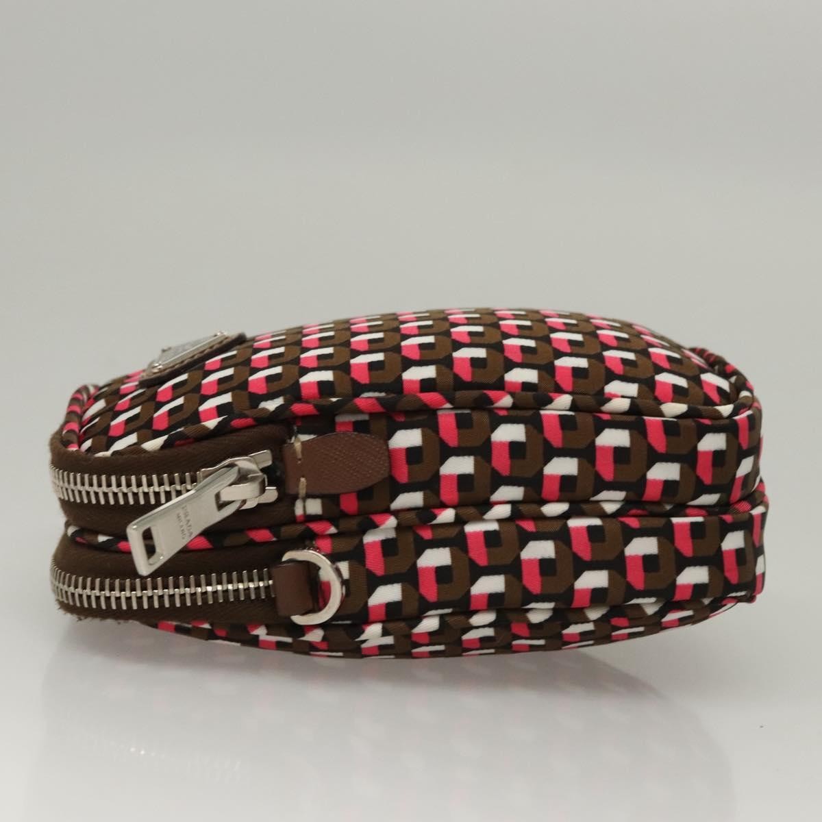 Prada Baguette Shoulder Bag Quilted Tessuto with Leather