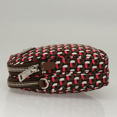 Prada Baguette Shoulder Bag Quilted Tessuto with Leather