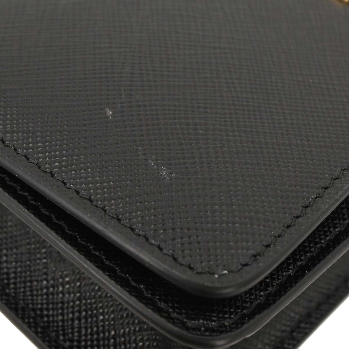 Prada Wristlet Wallet on Chain Saffiano Leather
