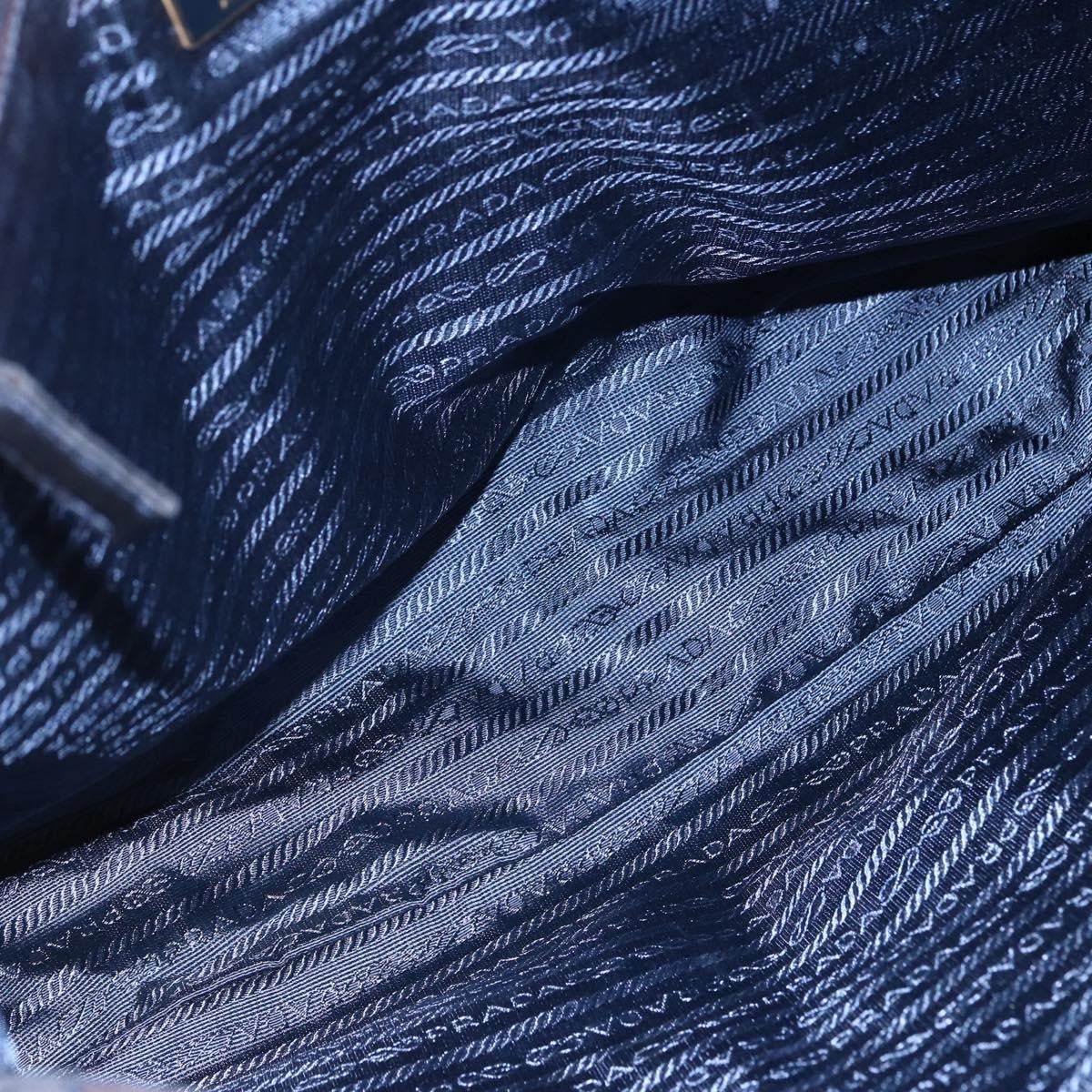 Prada Front Pocket Zip Tote Tessuto