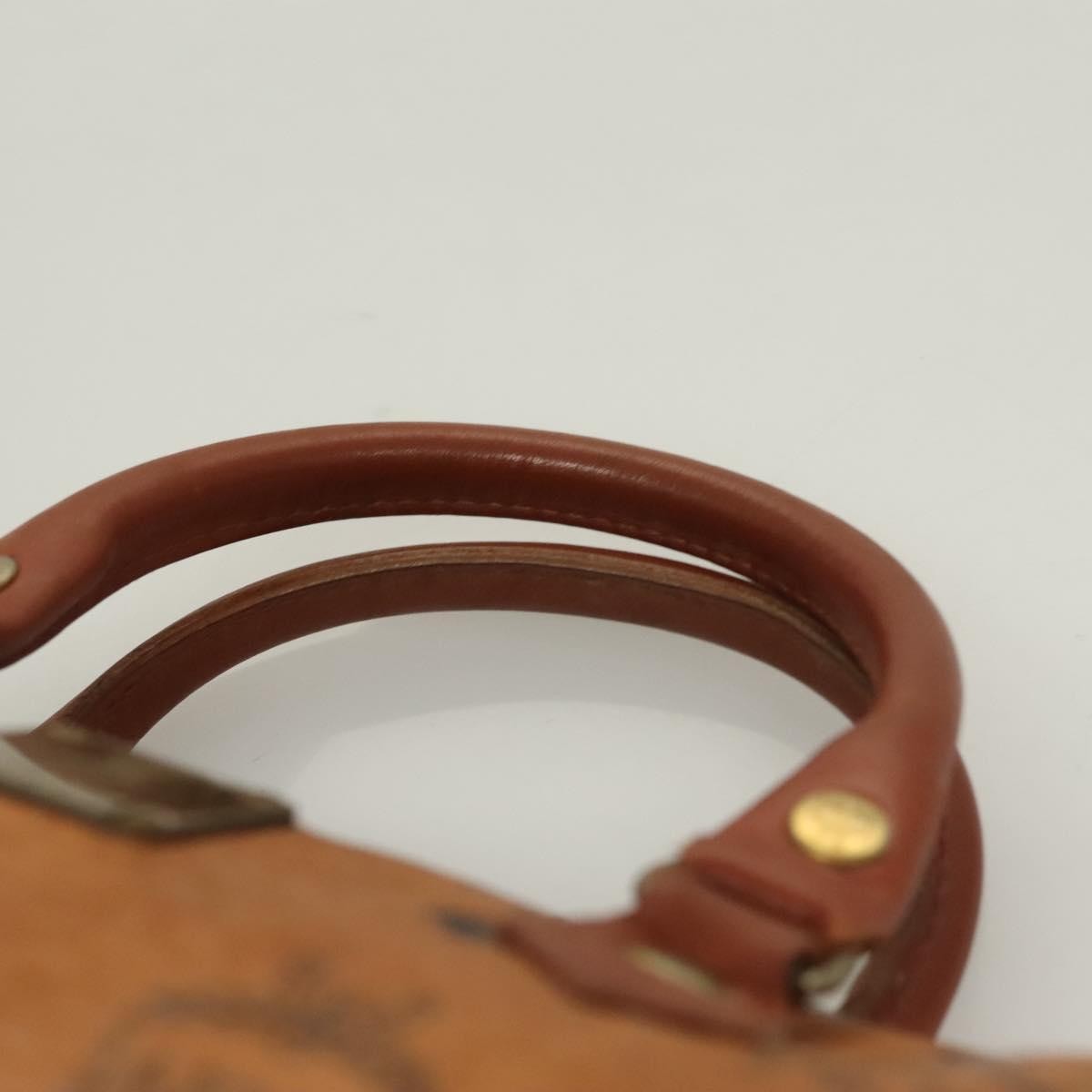 MCM Visetos logogramme Handbag Canvas and Leather