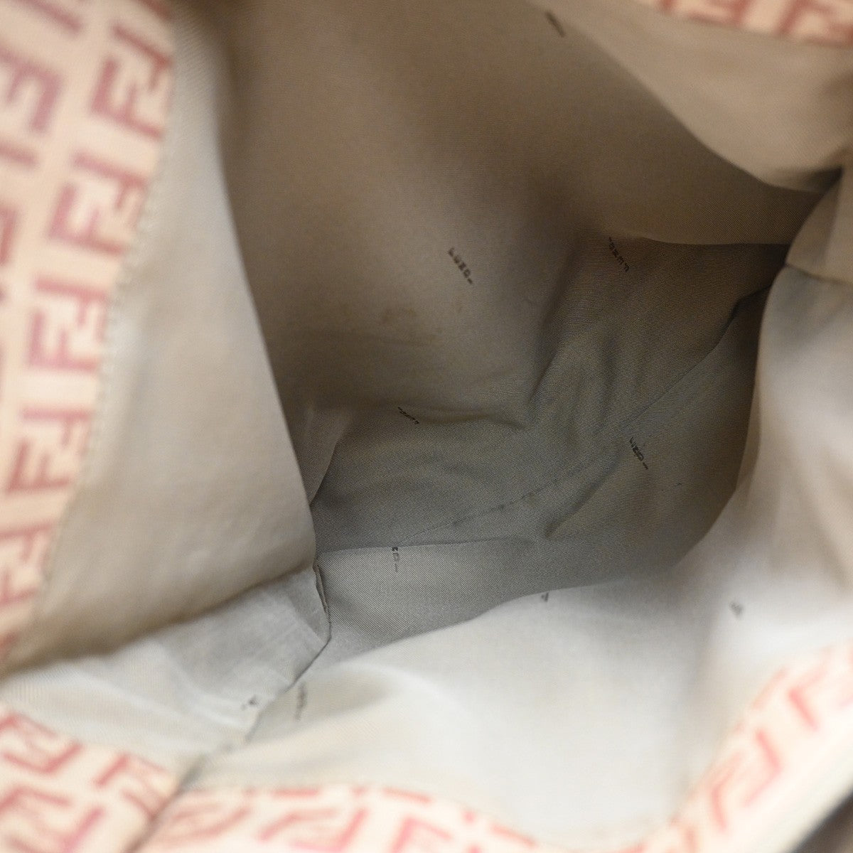 Fendi Shopping Tote Zucca Coated Canvas