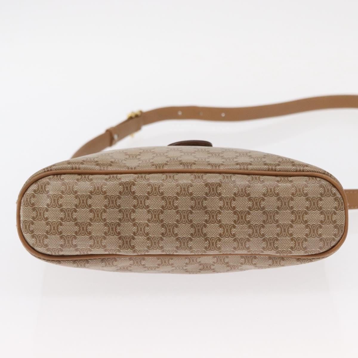 Celine Vintage Macadam Shoulder Bag Canvas