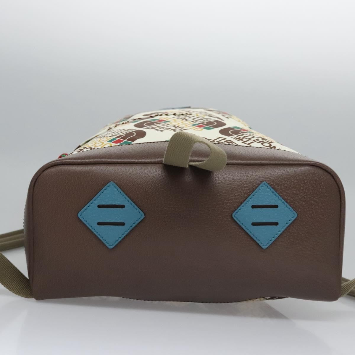 Gucci Gucci x The North Face Zip Backpack Printed Nylon