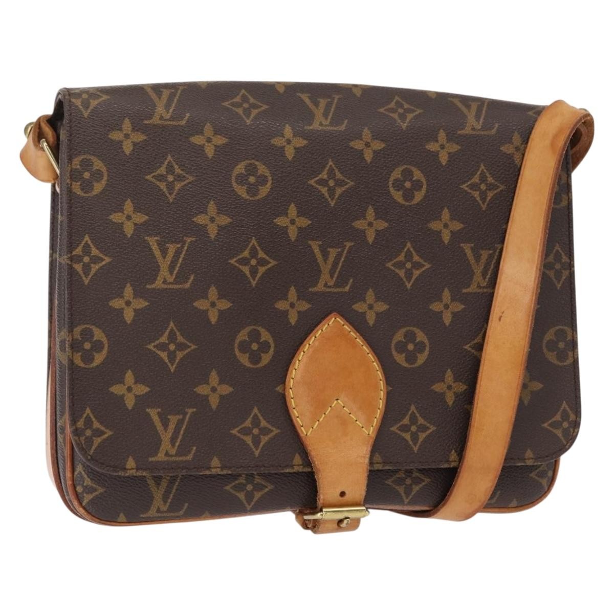 Louis Vuitton Cartouchiere Handbag Monogram Canvas