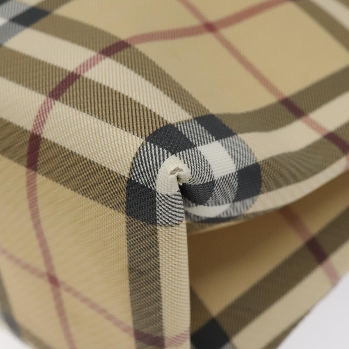 Burberry Nova Check Tote canvas check pattern