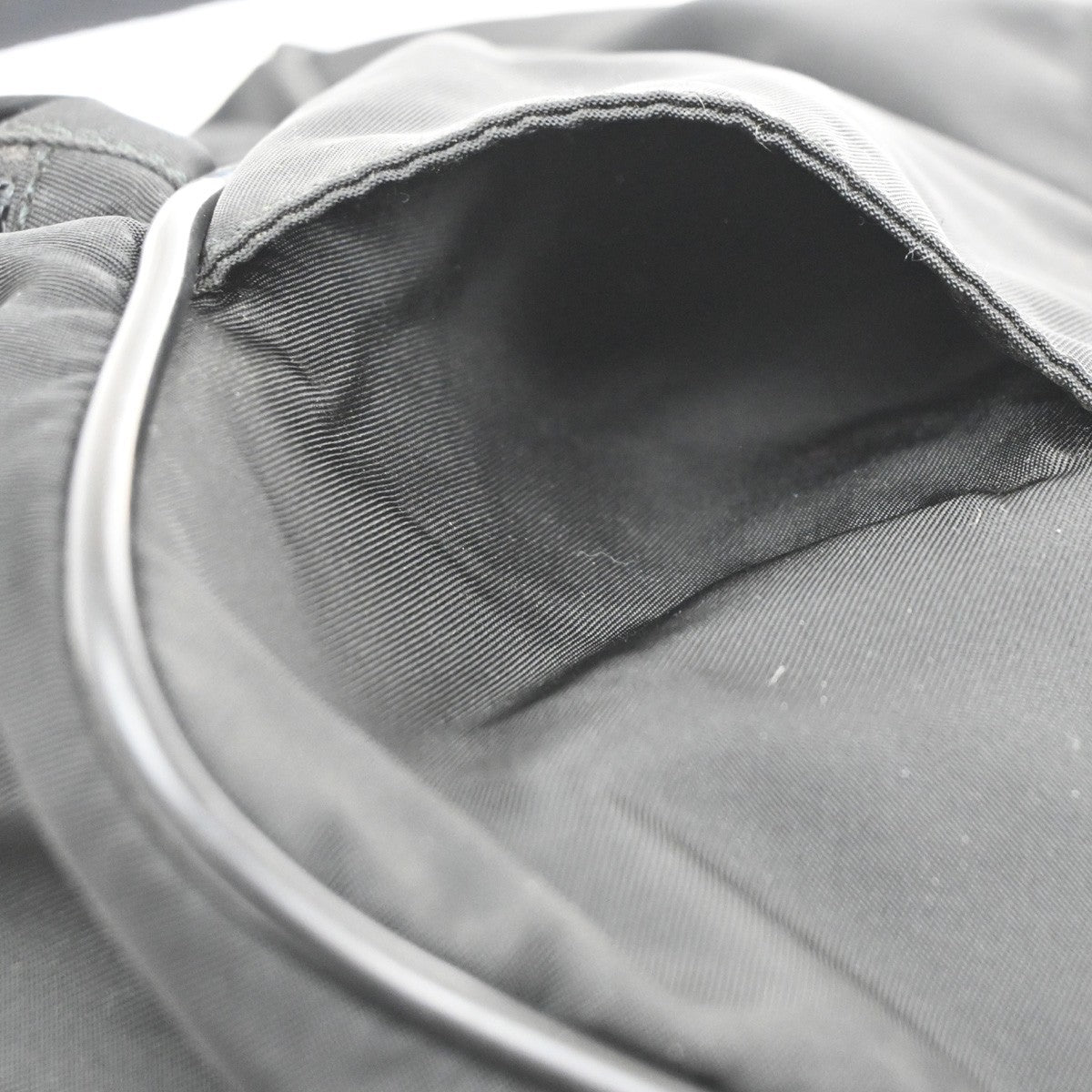 Prada Expandable Front Zip Boston Bag Tessuto