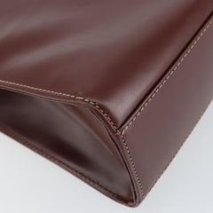 cartier Must de cartier 2C logo Hand Bag Leather