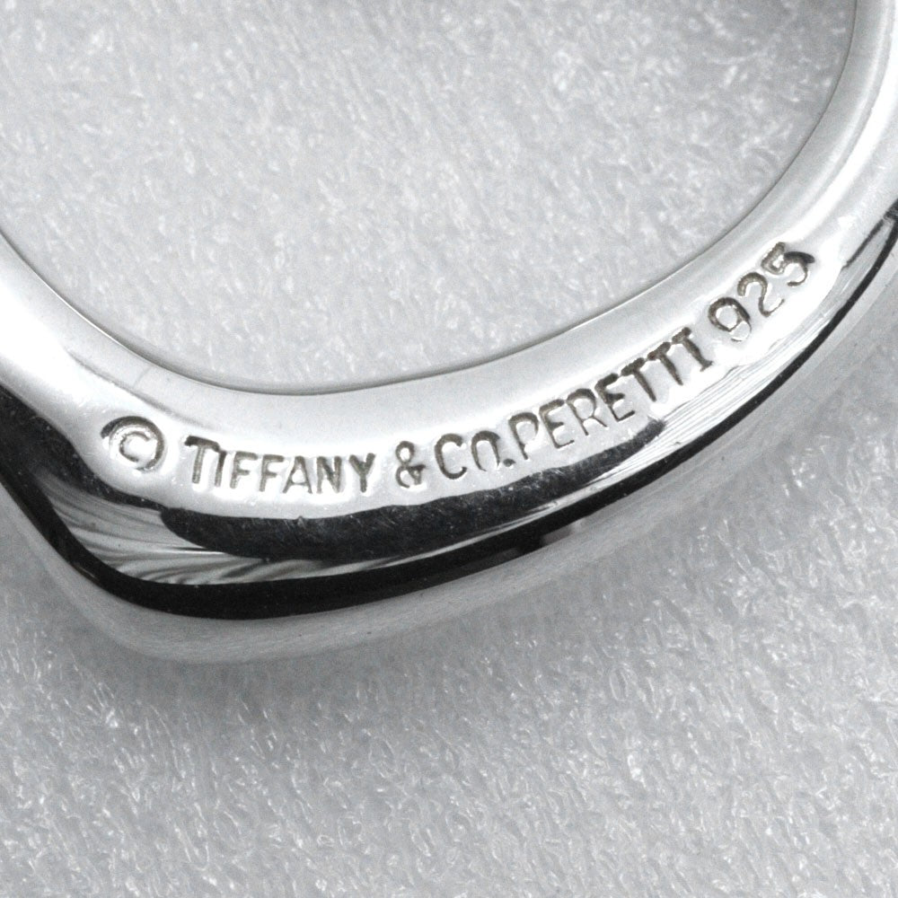 Tiffany & Co. Elsa Peretti Open Heart Pendant Necklace Sterling Silver