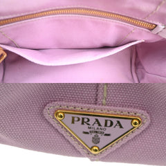 Prada Canapa Open Tote Canvas