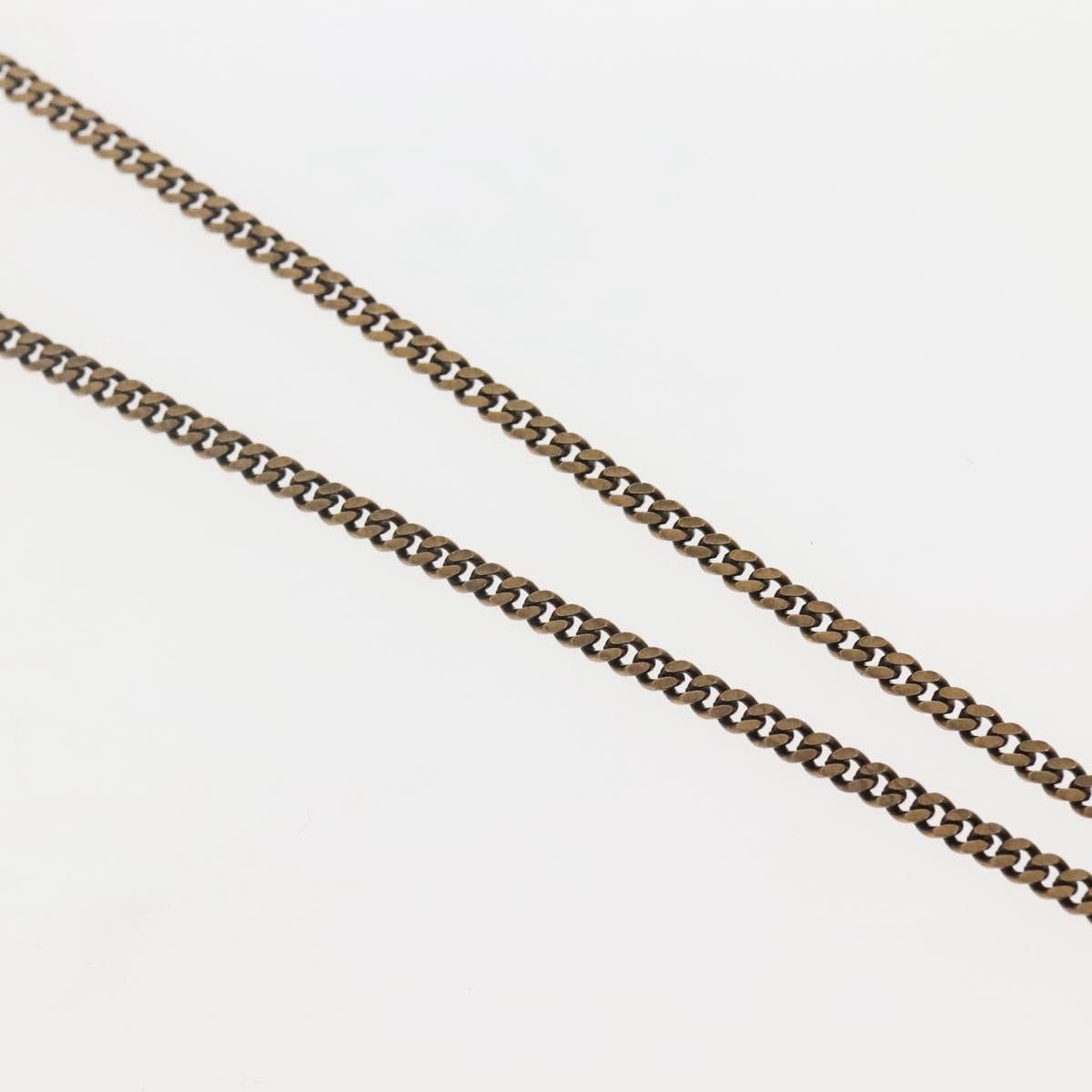 Louis Vuitton LV Wood Pendant Necklace Metal