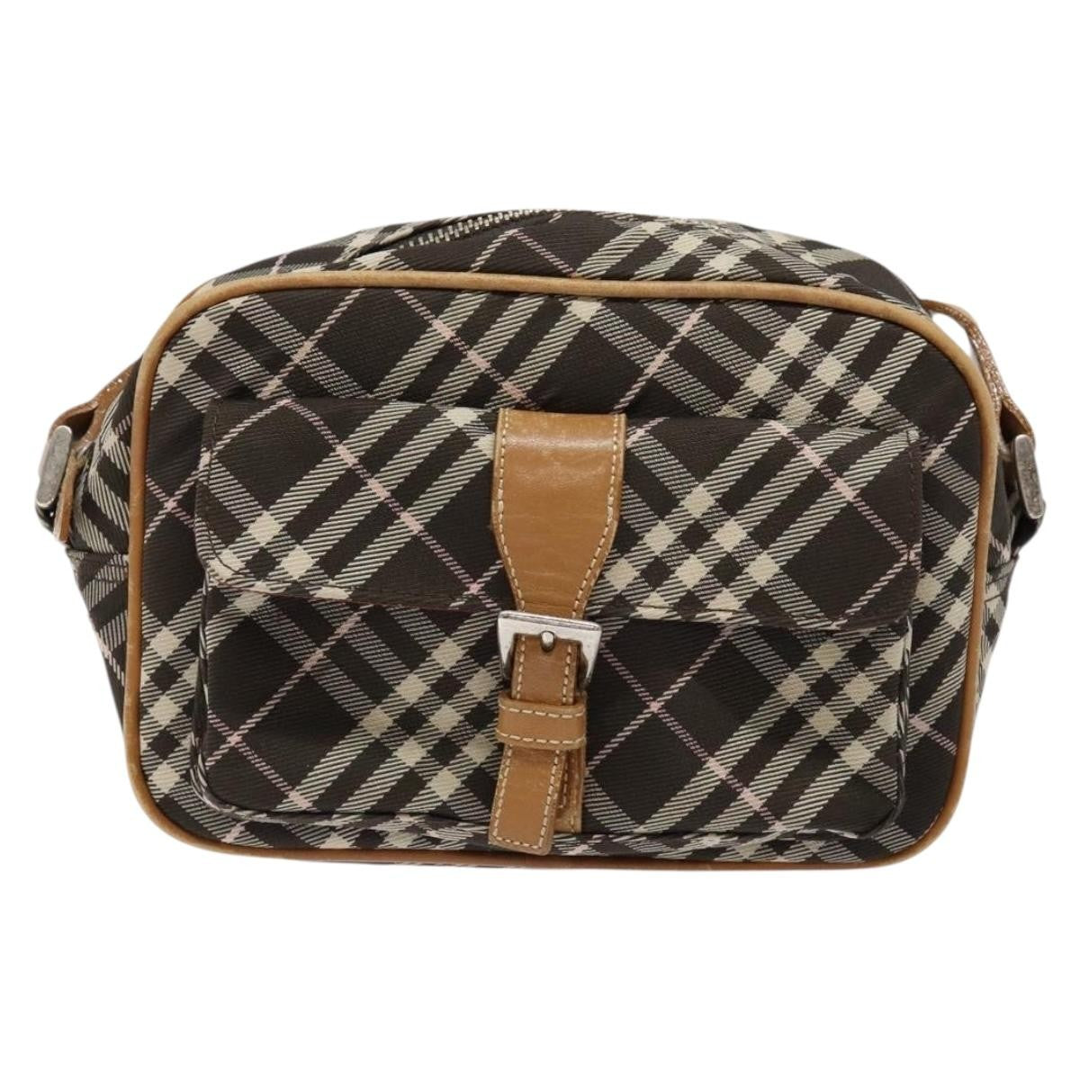 Burberry Nova Check Blue Label Canvas