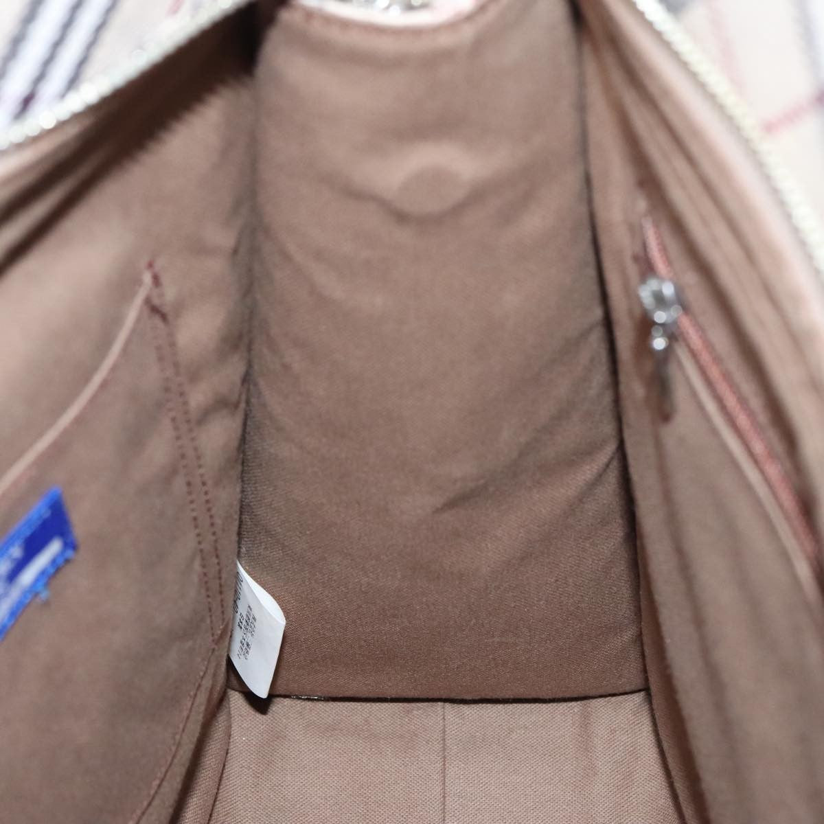 Burberry Nova Check Tote Canvas and Leather