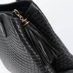 Bally Vintage Handbag Quilted Leather