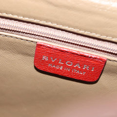 Bvlgari Chandra Top Handle Bag Leather