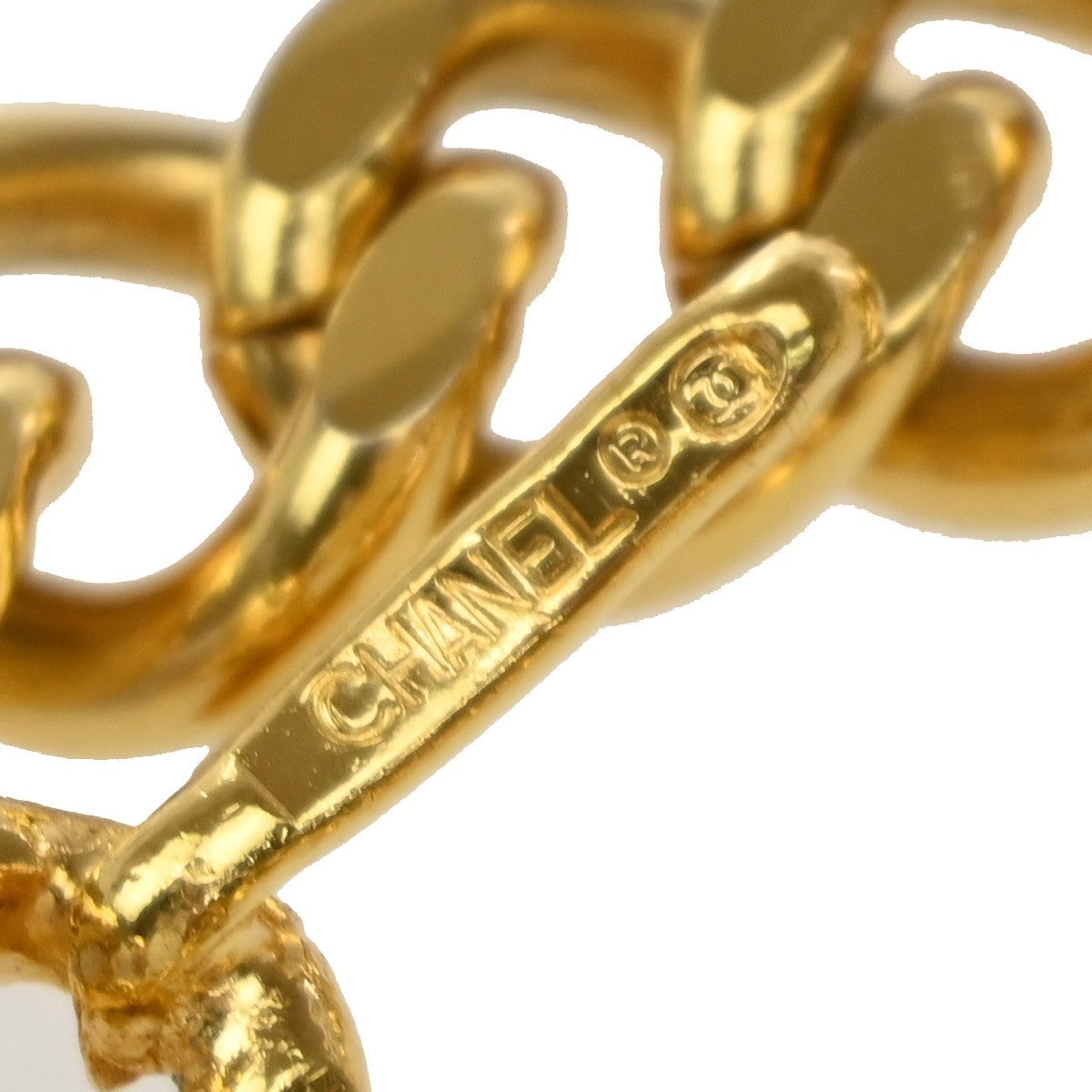 Chanel CC Chunky Chain-Link Belt Gold-plated