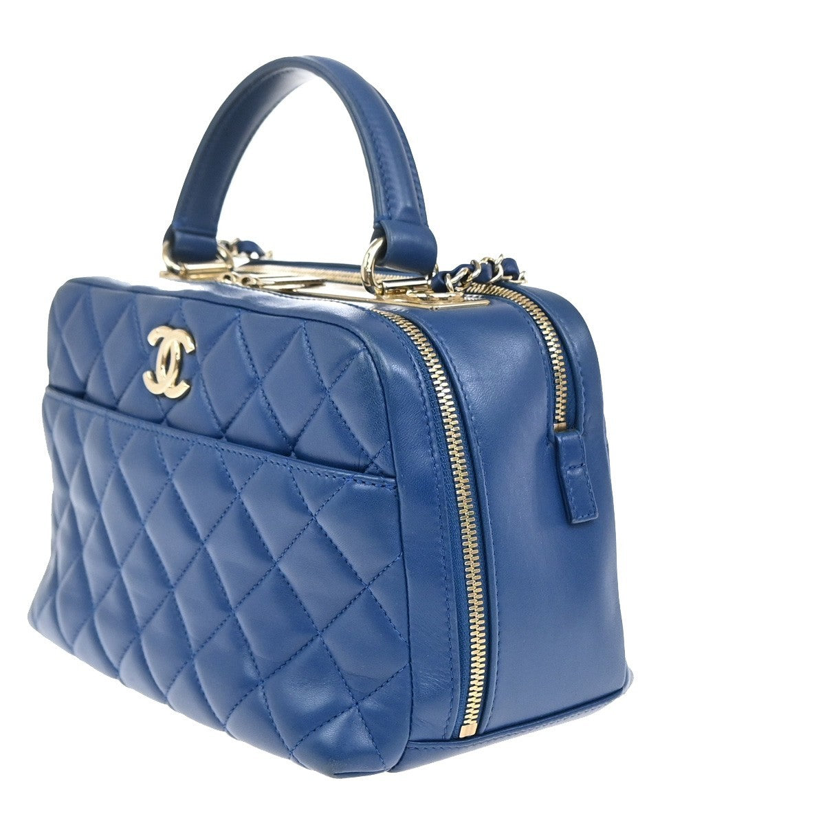 Chanel Trendy CC Bowling Bag Quilted Lambskin