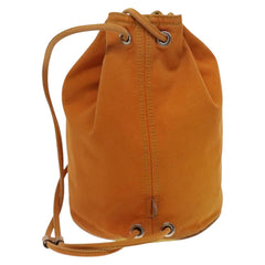 Hermes Polochon Mimile Drawstring Backpal Canvas