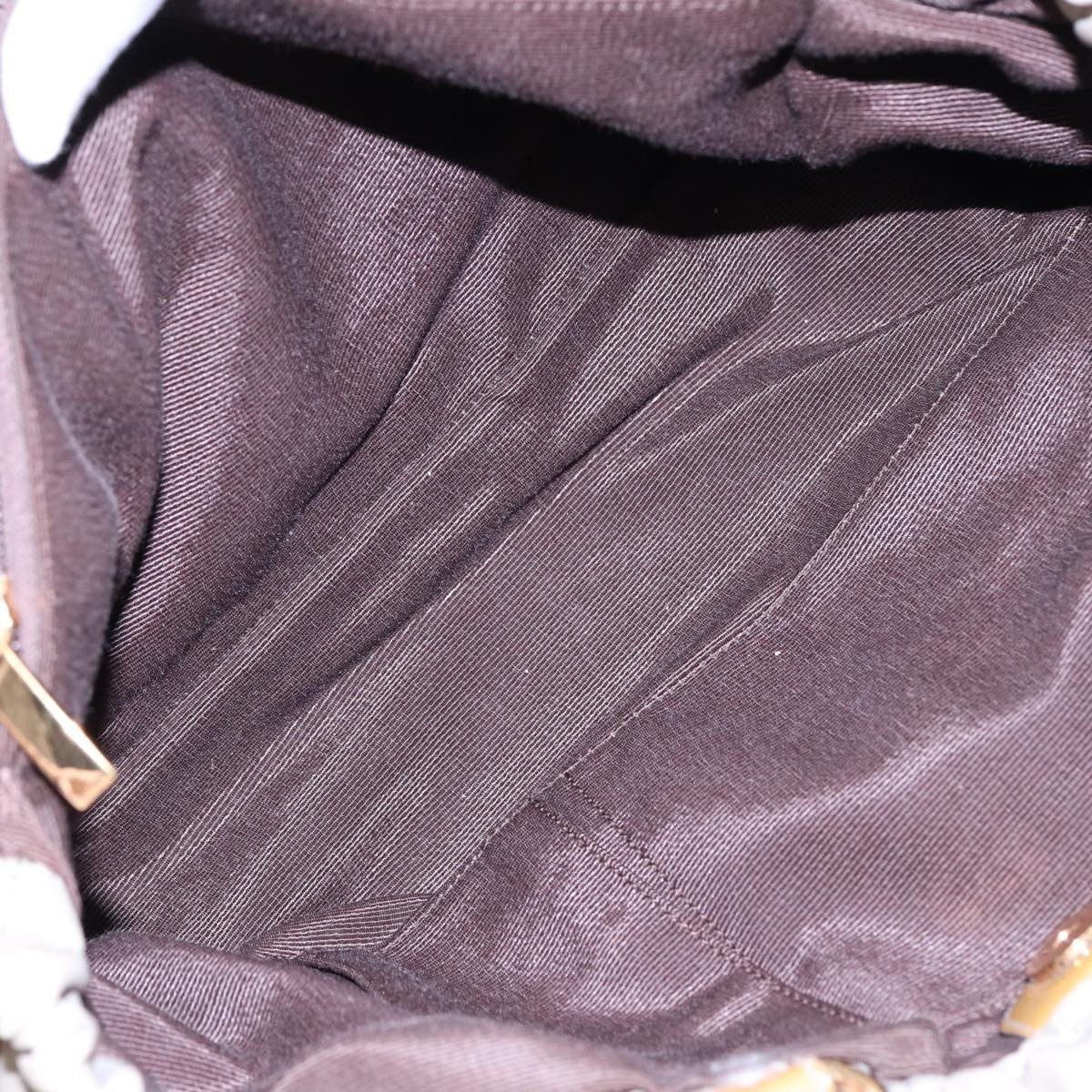 Salvatore Ferragamo Convertible Bow Satchel Nylon