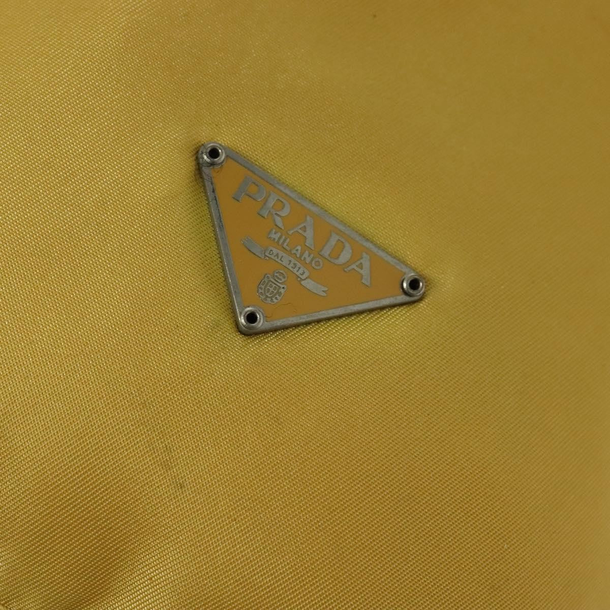 Prada Drawstring Wristlet Bucket Bag Tessuto