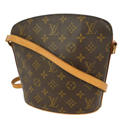Louis Vuitton Drouot Handbag Monogram Canvas